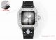 THB Factory Cartier Ice Out Santos Swiss Copy Watches Brown Gradient Dial 39.8mm Men (4)_th.jpg